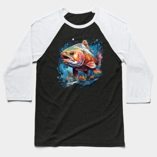 Trout Rainbow Baseball T-Shirt